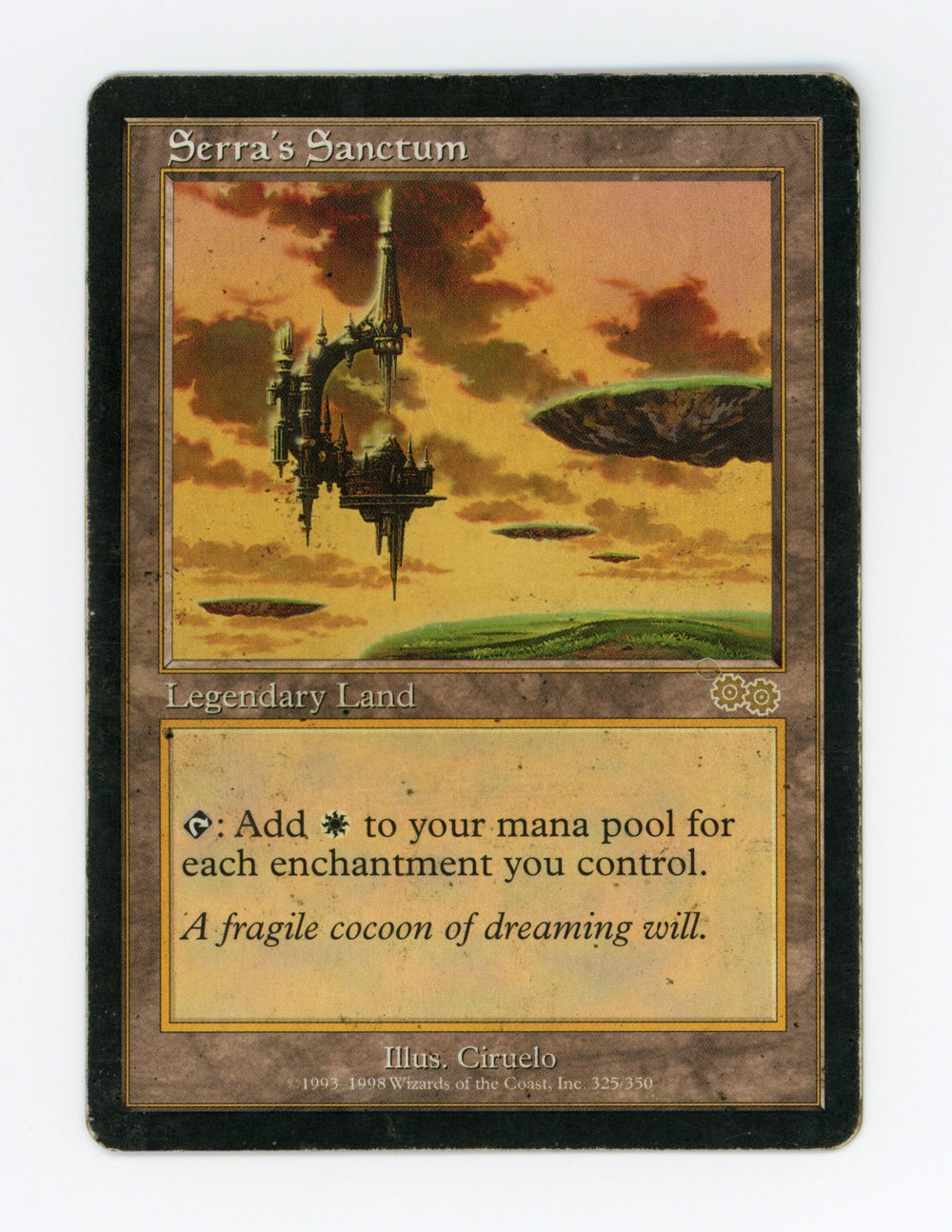 Serra's Sanctum — Damaged — ID 17851