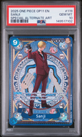 PSA 10 SANJI SPECIAL ALTERNATE ART