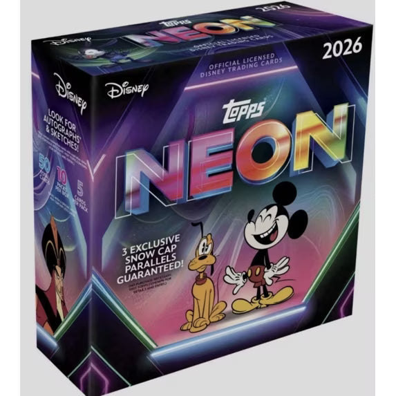 Topps: 2026 Topps Disney Neon Mega Box