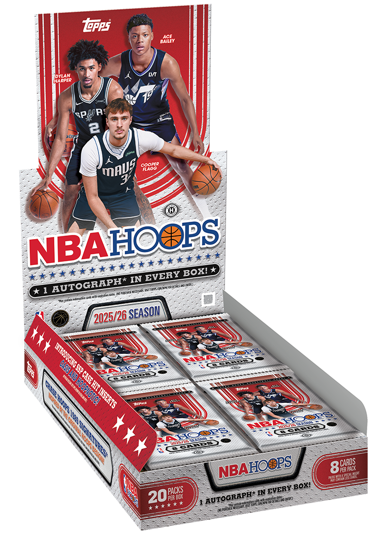 2025/26 Topps NBA Hoops Basketball Hobby Box