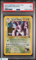 2000 Pokemon Gym Challenge Giovanni's Nidoking Holo PSA 7 7/132