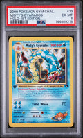 2000 Pokemon Gym Challenge Misty's Gyarados Holo-1st Edition PSA 6 13/132