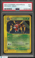 2003 Pokemon Aquapolis Holo Rare Ariados H3/H32 PSA 7