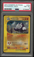 2003 Pokemon Skyridge Poliwrath Holo PSA 8 #H24
