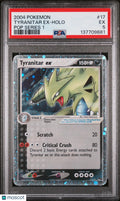 2004 Pokemon Pop Series 1 Tyranitar EX Holo Pop Series 1 PSA 5 17/17