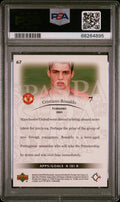2004 Upper Deck SP Authentic Manchester United Cristiano Ronaldo PSA 8