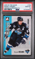 2005-06 In The Game Heroes Prospects Sidney Crosby RC Rookie #105 PSA 10