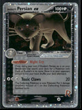 2005 Pokemon EX Unseen Forces Secret Rare Rocket's Persian ex 116/115
