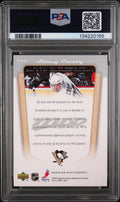 2005-06 Upper Deck MVP Sidney Crosby RC Rookie Facsimile Auto PSA 9