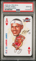2006 All Pro Deal Playing Cards LeBron James PSA 10 CAVS