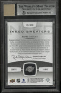 2013 UD SP Game Used Inked Sweaters Auto Wayne Gretzky /25 BGS 8.5
