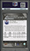 2015-16 Upper Deck Series One Connor McDavid Young Guns RC Rookie #201 PSA 9