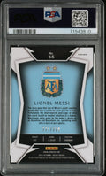 2015 Select Soccer Lionel Messi Striped Jersey Blue Prizm PSA 10 /299