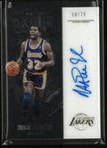 2016-17 Panini Noir Autograph Magic Johnson Auto /75
