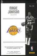 2016-17 Panini Noir Autograph Magic Johnson Auto /75