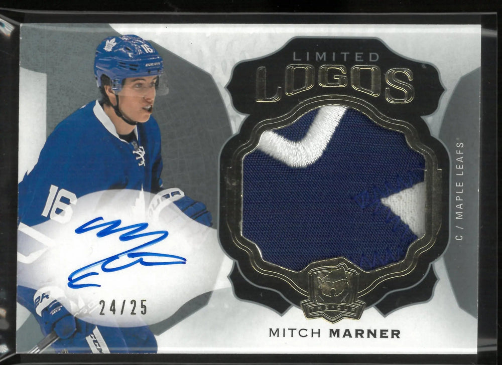 2016-17 UD The Cup Limited Logos RC Patch Autograph Mitch Marner Auto /25