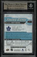 2016-17 Upper Deck Series One Auston Matthews Young Guns RC Rookie BGS 9.5