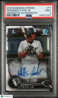 2016 1st Bowman Chrome Prospects Autograph Auto Fernando Tatis JR. RC PSA 9