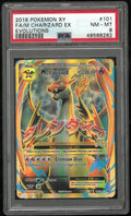 2016 Pokemon XY Evolutions Ultra Rare Full Art M Charizard EX 101/108 PSA 8