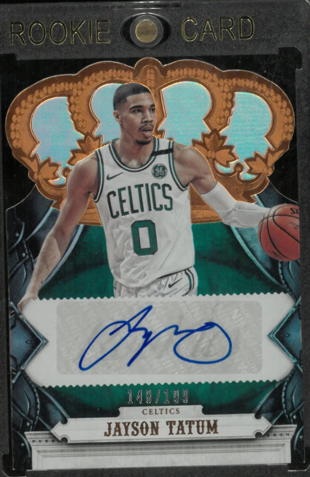 2017 Panini Crown Royale Bronze Jayson Tatum Rookie Auto /199 Die Cut
