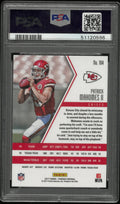 2017 Panini Phoenix Football Patrick Mahomes II RC Rookie #104 PSA 9