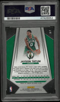 2017 Panini Prizm Basketball Jayson Tatum RC Rookie #16 PSA 10