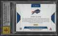 2018 Immaculate Football Rookie Premium Patch Autograph Josh Allen /99 BGS 8.5