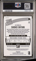 2018 Panini Donruss Optic Baseball Shohei Ohtani Rated Rookie Holo PSA 10