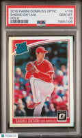 2018 Panini Donruss Optic Shohei Ohtani Rated Rookie RC Holo PSA 10