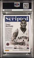 2018 Panini Encased Scripted Signatures Tracy Mcgrady Bronze /12 PSA 10