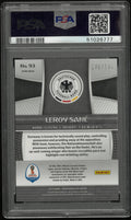 2018 Panini Prizm World Cup Leroy Sane #93 Blue PSA 10