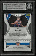 2019-20 Prizm Basketball RJ Barrett RC Red White Blue In Person Auto BGS Authentic