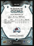 2019-20 Upper Deck Black Diamond RC Rookie Gems Cale Makar /99