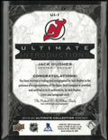 2019-20 Upper Deck Ultimate Collection Introductions Jack Hughes Autograph 6/10