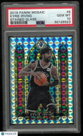 2019 Panini Mosaic Stained Glass Kyrie Irving #6 PSA 10