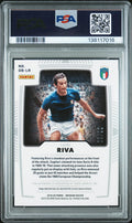 2019 Obsidian Soccer Auto Luigi Riva Electric Etch Red PSA Authentic