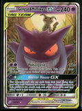 2019 Pokemon Team Up Ultra Rare Gengar & Mimikyu GX 53/181