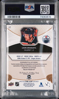 2019 Upper Deck The Cup Leon Draisaitl Gold Spectrum Foil Autograph /12 PSA 9