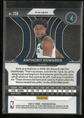 2020-21 Panini Prizm Rookie Anthony Edwards Red Cracked Ice RC