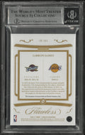 2020 Panini Flawless Bronze Flashbacks Relic LeBron James #161 BGS 8.5 /3