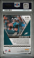 2020 Panini Mosaic Football Jalen Hurts NFL Debut RC Rookie Red PSA 10