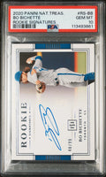 2020 Panini National Treasures Rookie Signatures Auto Bo Bichette /99 PSA 10