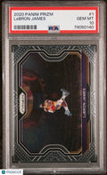 2020 Panini Prizm LeBron James #1 PSA 10