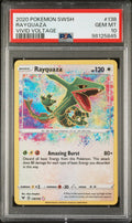 2020 Pokemon Sword & Shield Vivid Voltage Rayquaza Vivid Voltage PSA 10 138/185