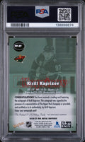 2020 Metal Universe Skybox Premium Prospects Kirill Kaprizov Auto RC PSA 9