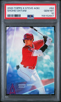 2020 Topps X Steve Aoki Shohei Ohtani #84 PSA 10