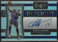 2021-22 Panini Select In Flight Autograph Vince Carter Auto /249