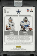 2021 Panini Eminence Autograph Troy Aikman Emmitt Smith Auto /8