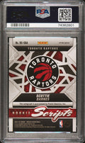 2021 Panini Mosaic Basketball Rookie Scripts Auto Scottie Barnes PSA 10