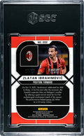 2021 Obsidian Soccer Zlatan Ibrahimovic EE Red Pulsar Prizm /26 SGC 9.5